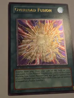 Yugioh Overload Fusion POTD-EN042 Ultimate Rare 1st Ed NM - Image 2