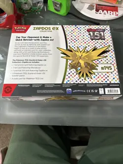 POKEMON TCG SCARLET & VIOLET 151 ZAPDOS EX COLLECTION BOX FACTORY SEALED NEW - Image 4