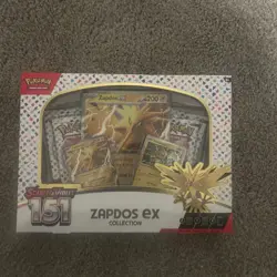 POKEMON TCG SCARLET & VIOLET 151 ZAPDOS EX COLLECTION BOX FACTORY SEALED NEW - Image 1