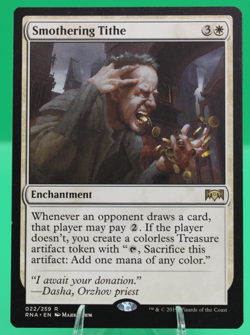 Smothering Tithe 022/259 - Rare - NM - MTG: Ravnica Allegiance - English - Image 1
