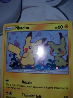 Pokemon TCG Pikachu & Mimikyu SM162 SM163 Promo Sun & Moon Holo NM Lot - Image 5