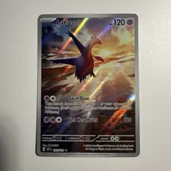 Latios 203/191 SV08: Surging Sparks Illustration Rare Pokemon Card - Image 1