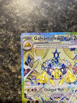 Pokemon Cards Galvantula ex 168/142 Stellar Crown Special Illustration Rare NM - Image 2