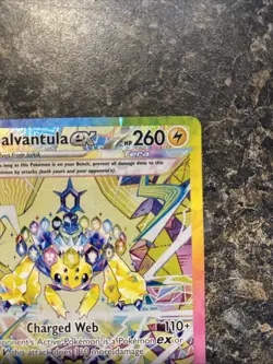 Pokemon Cards Galvantula ex 168/142 Stellar Crown Special Illustration Rare NM - Image 3