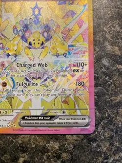 Pokemon Cards Galvantula ex 168/142 Stellar Crown Special Illustration Rare NM - Image 4