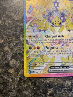 Pokemon Cards Galvantula ex 168/142 Stellar Crown Special Illustration Rare NM - Image 5