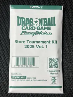 Dragon Ball Super Card Game - Fusion World Store Tournament Kit 2025 V1 - Image 1