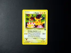 Pokemon Cards Birthday Pikachu 24 Wizards Black Star Promos WOTC Promo - Image 1