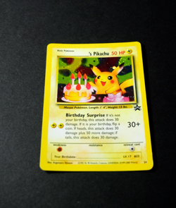 Pokemon Cards Birthday Pikachu 24 Wizards Black Star Promos WOTC Promo - Image 2