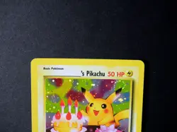 Pokemon Cards Birthday Pikachu 24 Wizards Black Star Promos WOTC Promo - Image 3
