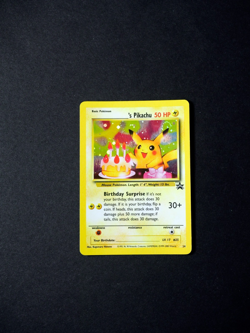 Pokemon Cards Birthday Pikachu 24 Wizards Black Star Promos WOTC Promo - Image 5