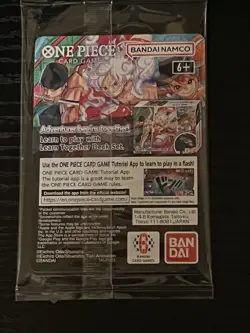 Bandai One Piece CCG Monkey.D.Luffy College Basketball US Voyage Promo Holo Card - Image 3
