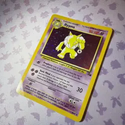 Hypno (8) Holo 08/62 Fossil HP/crease Pokemon Card - Image 3