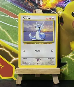 Pokemon TCG Dratini Base Set, Card 26/102, Regular -LP (Combine P&P) - Image 1