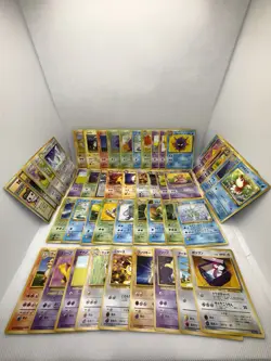 Vintage Japanese Pokemon Card Assortment Lot of (50) Cards Different Sets - Image 2