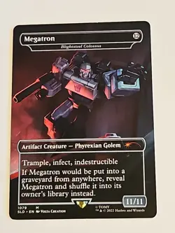 MTG Megatron - Blightsteel Colossus - Normal Secret Lair - Mint / Near Mint - Image 1