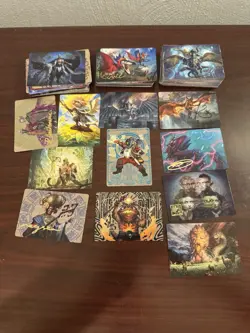 Lot of 150+ Unsorted Magic: The Gathering Art Cards - Perfect for Collectors - Image 1