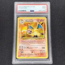 Charizard - 003/034 - Holo Rare - Classic Collection - Pokemon Card - PSA 9 - Image 1