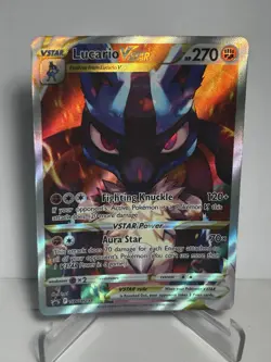 Pokemon TCG Lucario VSTAR SWSH291 SWSH: Sword & Shield Promo Cards Holo - Image 2