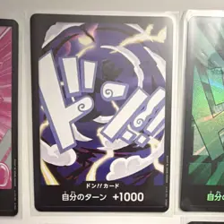 One Piece Card Game Bandai Don!! Card Lot 9 Cards Foil Regular - Image 4