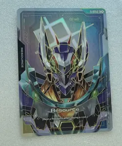 GUNDAM CARD GAME RESOURCE CARD - GFreD R-025 C++ FOIL - GD03 STEEL REQUIEM - Image 1