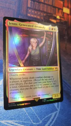 Jenny, Generated Anomaly Universes Beyond: Doctor Who Foil - Image 2