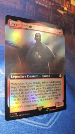 Ryan Sinclair (Extended Art) Universes Beyond: Doctor Who Foil - Image 2