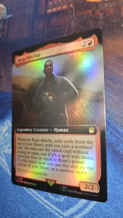 Ryan Sinclair (Extended Art) Universes Beyond: Doctor Who Foil - Image 3