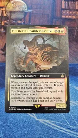 The Beast, Deathless Prince (Extended Art) Universes Beyond: Doctor Who Regular - Image 1