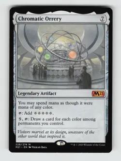 Chromatic Orrery*Non-Foil* Core Set 2021 228 LP - Image 1