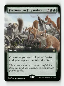 Preposterous Proportions (Extended Art) Foundations Regular - Image 1