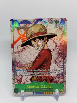 Monkey D Luffy SEC Alt Art OP13-118 Carrying On His Will One Piece TCG - Image 1