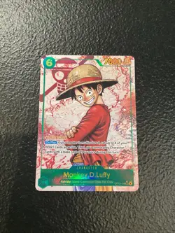 Monkey.D.Luffy SEC Alt Art OP13-118 Carrying On His Will One Piece TCG - Image 1