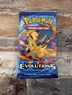 Pokemon XY Evolutions Booster Pack Factory Sealed x1 - Image 1