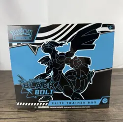 Pokemon Black Bolt - Elite Trainer Box ETB TCG Scarlet & Violet New Sealed - Image 1