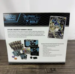 Pokemon Black Bolt - Elite Trainer Box ETB TCG Scarlet & Violet New Sealed - Image 2