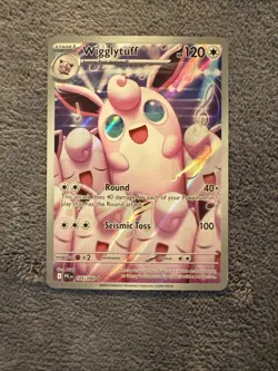 Wigglytuff 105/094 - Illustration Rare - Pokemon TCG: Phantasmal Flames - NM - Image 1