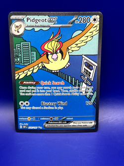 Pidgeot ex 225 Obsidian Flames Special Illustration Rare Pokemon TCG - NM - Image 1