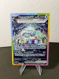 Pokemon TCG Terapagos EX Stellar Crown 170/142 Special Illustration Rare - Image 1