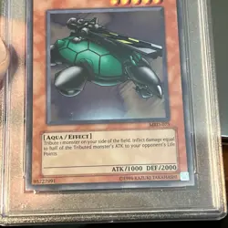 CATAPULT TURTLE MRD REPRINT YU-GI-OH! METAL RAIDERS REPRINT 2010-2017 075 PSA 9 - Image 4