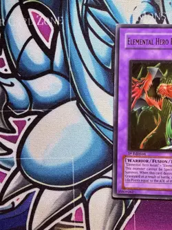 Yugioh Elemental Hero Flame Wingman TLM-EN035 Ultimate Rare 1st Edition - Image 4