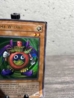 Yu-Gi-Oh! TCG Time Wizard Metal Raiders MRD-E065 Unlimited Ultra Rare-Damaged!! - Image 3