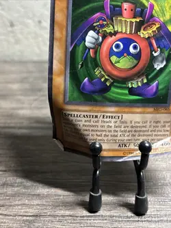 Yu-Gi-Oh! TCG Time Wizard Metal Raiders MRD-E065 Unlimited Ultra Rare-Damaged!! - Image 4