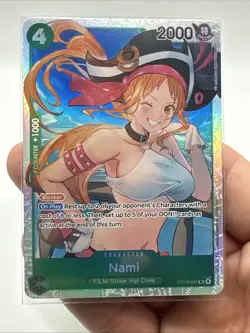 Nami OP14-031 (SR) The Azure Sea’s Seven One Piece TCG English Super Rare - Image 2