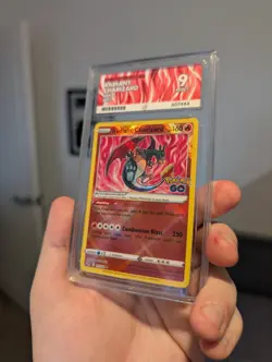 Pokemon TCG Radiant Charizard 011/078 Pokemon Go Rare Holo Card, ACE 9 🔥 - Image 2
