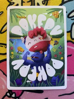 Pokepu v2 - Dewy (Dewgong) 37/77 - Derpy Pokemon Parody / Fan Art Card - Image 2