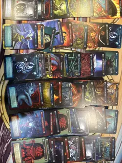 Sorcery Tcg Elite Monster Card Lot Gothic X62 - Image 1