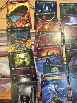 Sorcery Tcg Elite Monster Card Lot Gothic X62 - Image 2