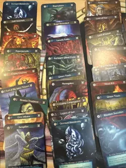 Sorcery Tcg Elite Monster Card Lot Gothic X62 - Image 3