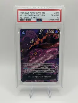 One Piece OP13 OP14 Holo Alternate Art Card Lot St. Jaygarcia Saturn King Zoro - Image 5